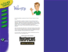 Tablet Screenshot of culinarytravels.com